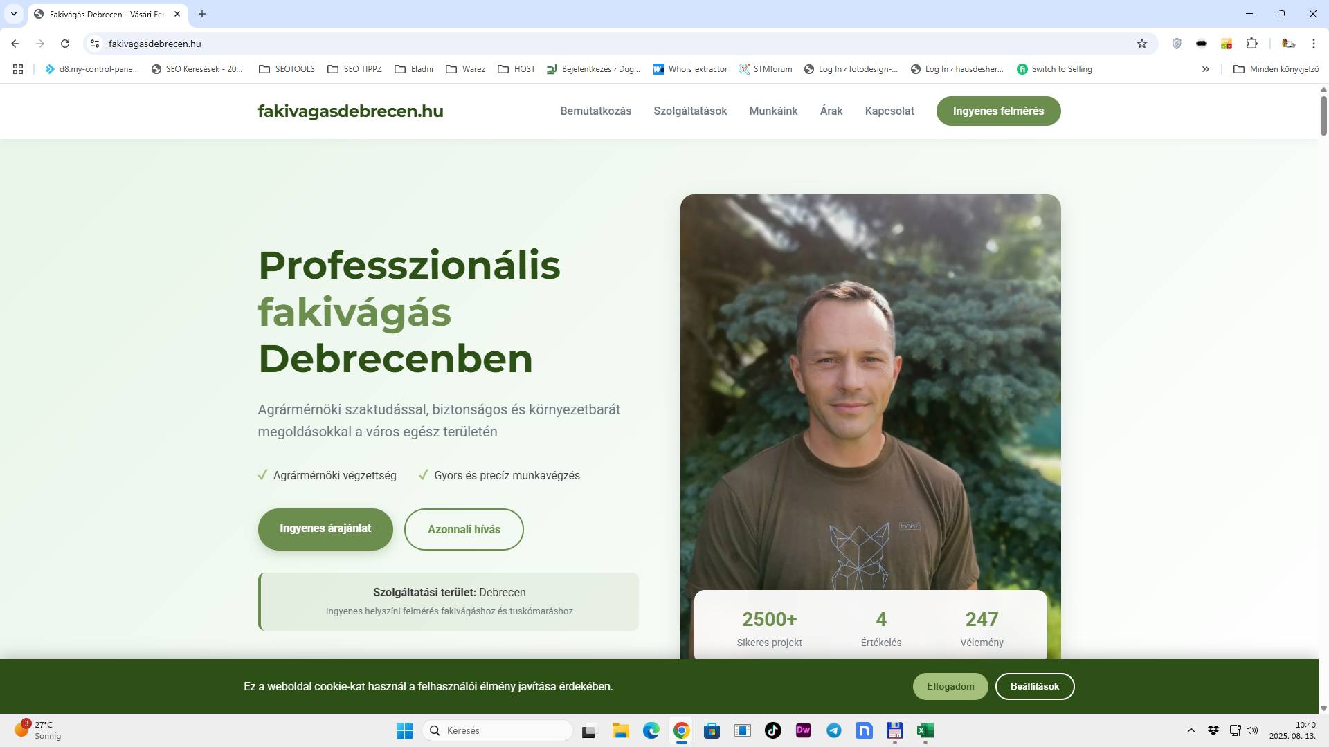 Fakivágás Debrecenben: Teljes körű útmutató árakról, szolgáltatásokról és szabályozásról